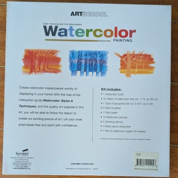 Watercolor painting kit - Picture 5 of 5